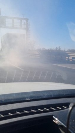 Дымовал на КАДе от Газели!
