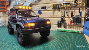 Новинка от FMS. Модель  FCX10 PRO. Toyota Land Cruiser 80