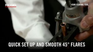 Качественно развальцевать трубу. Развальцовка RIDGID 458R развальцовщик медных и нержавеющих трубок.