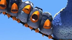 Os passarinhos da pixar -animação