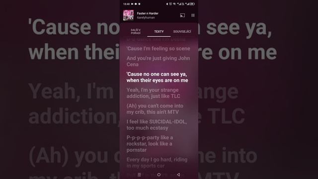 Faster n harder lyrics смотреть онлайн