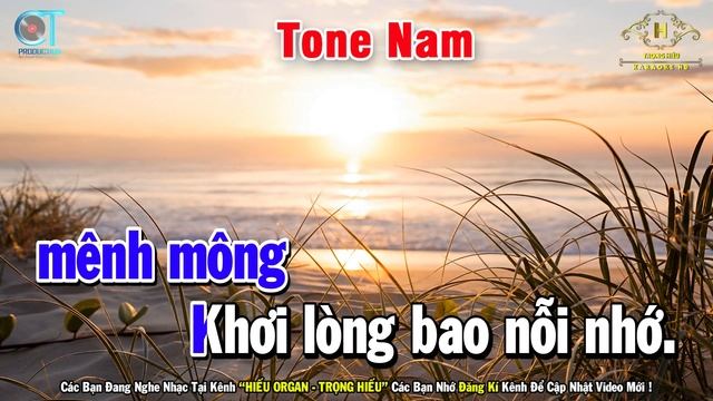 Karaoke Liên Khúc Nhạc Trữ Tình Tone Nam Dế Hát | Chọn Lọc Nhạc Vàng Mới Nhất - Chuyện Hoa Sim
