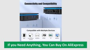 KAMRUI AK1 Plus Mini PC Computer