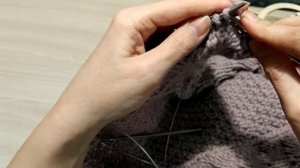 Попетельный МК по вязанию Джемпера из толстой пряжи "Светлый ковыль"