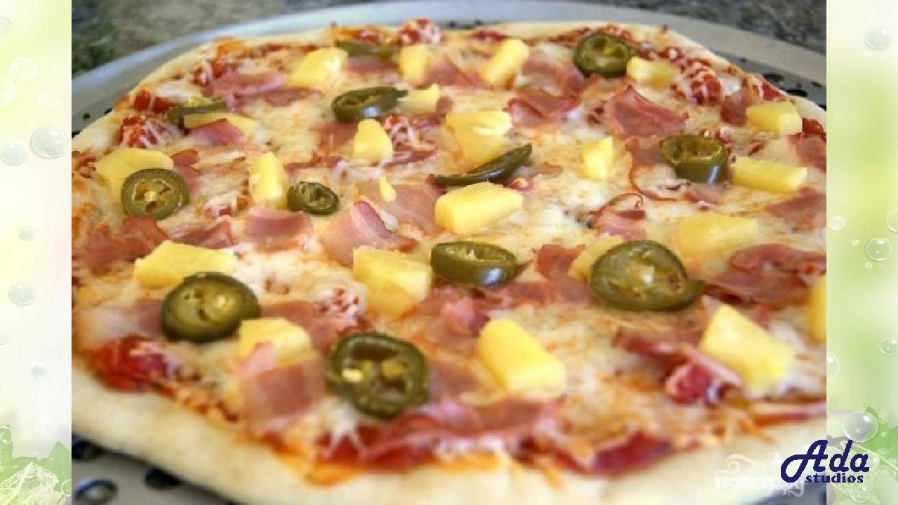 Гавайская пицца Рецепт, пошаговый, как приготов