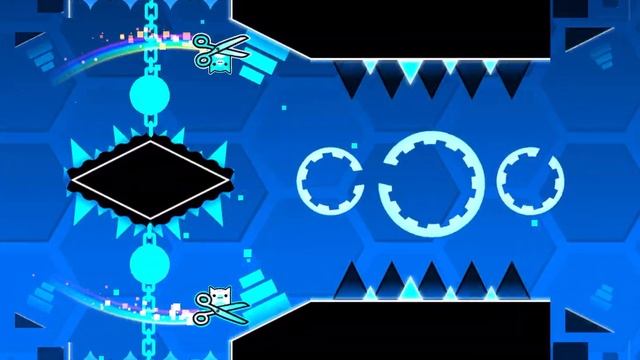 May the force be with you... . Hexagon Force. Geometry Dash Level #16 | The WackySquid смотреть онлайн