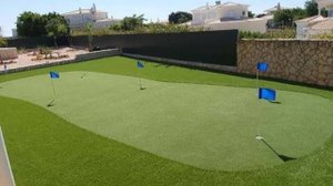 Установка своего поля для гольфа, Putting green