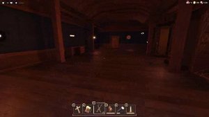 начало отеля и крест на стене