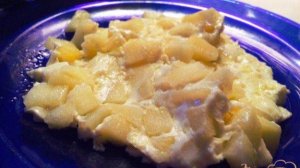 Омлет из яблок для деток