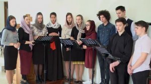 Милость мира игумен Силуан (Туманов) // спевка // детский хор