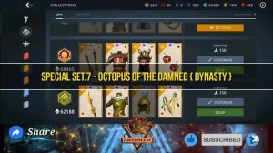 shadow fight 3 all sets! defeating the event boss, from all my special sets! sf3 best legendary set