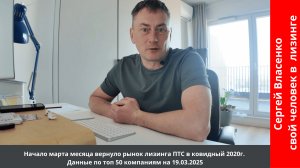 Результаты лизинга ПТС начала марта 2025 года
