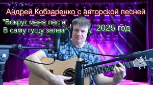 Вокруг меня лес, я в саму гущу залез!