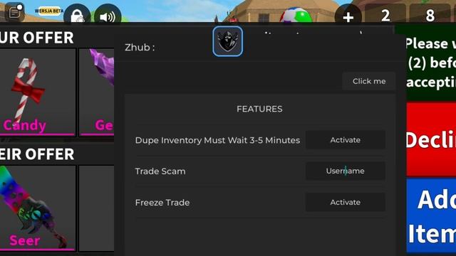 [NEW 🔪] MURDER MYSTERY 2 TRADE SCAM SCRIPT! (PASTEBIN)