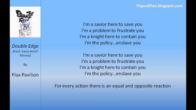 Flux Pavilion - Double Edge (Feat Sway And P Money) смотреть онлайн