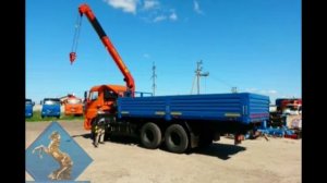 КАМАЗ 65117 с КМУ Инман ИТ 80