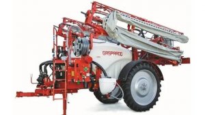 СоюзБелАгро : GASPARDO CAMPO 3200 видео работы опрыскивателя c воздушным рукавом