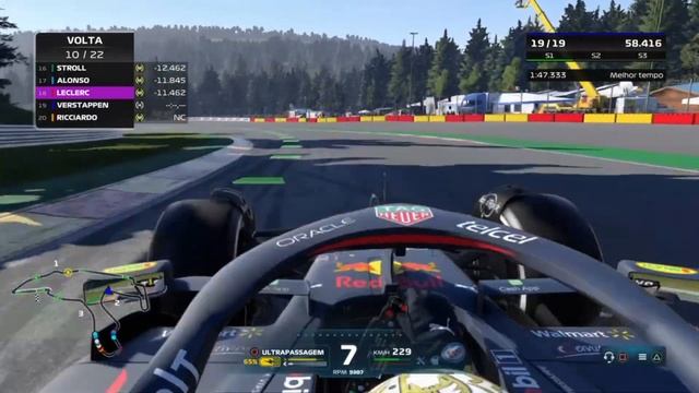 F1 2022 DESAFIO DE ÚLTIMO PARA PRIMEIRO IA 110% | GP DA BÉLGICA 50% | SERÁ QUE EU CONSEGUI ? CANSEI смотреть онлайн
