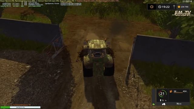 Farming Simulator 17.карта "Россия" v.1.0.1 прохождение # 15 👈😀 смотреть онлайн