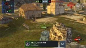 Пробую запушить танк 6 уровня СУ-100 #Игра Tanki blitz