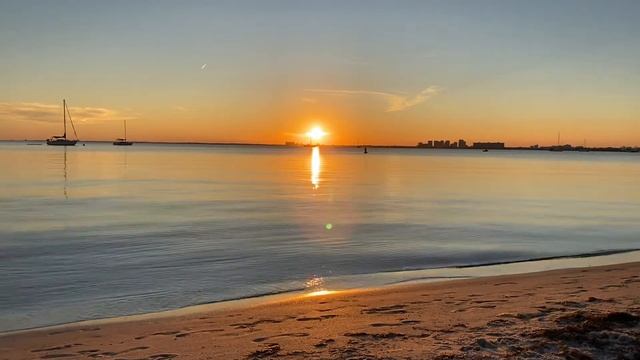 🌴🌞Miami Key Biscayne 😍Sunset2020/ Calming view смотреть онлайн