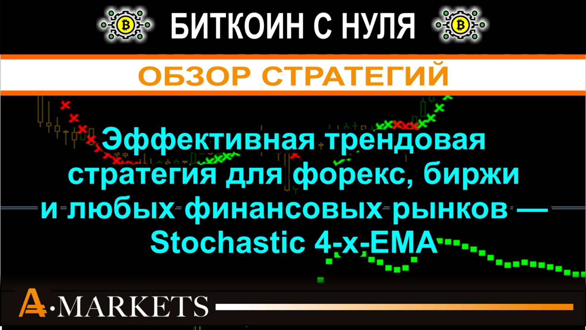 Эффективная трендовая стратегия для форекс, биржи и любых финансовых рынков — Stochastic 4-х-EMA