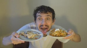 ОБЖОР НА ЖАРЕНУЮ ТЫКВУ С КУРИНЫМ БЕДРОМ