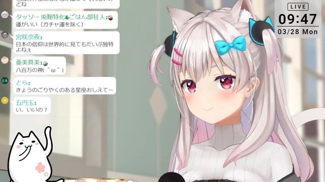 【#ねきあさ】朝ごはんを豪華にした顔をしている【なつめえり】