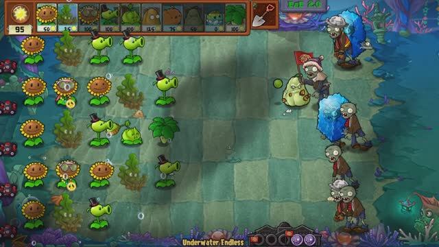 Plants vs. Zombies Подводный мир Mod Expanded & Enhanced