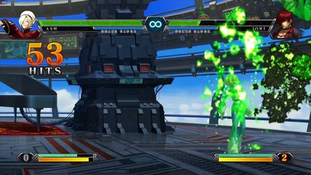 The King of Fighters XIII Ash Stun Death Combo смотреть онлайн