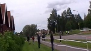 Arvika Triathlon-Tävling;: Simning/Cycling