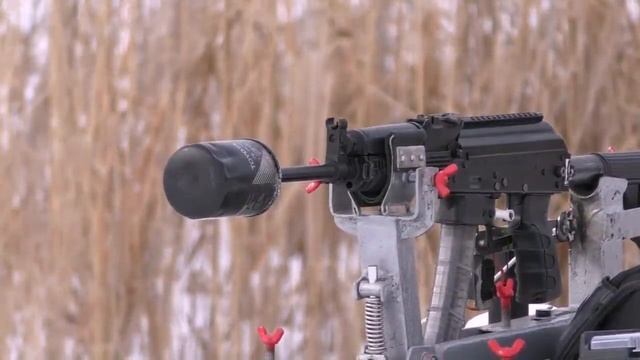 Стрельба через масляный фильтр