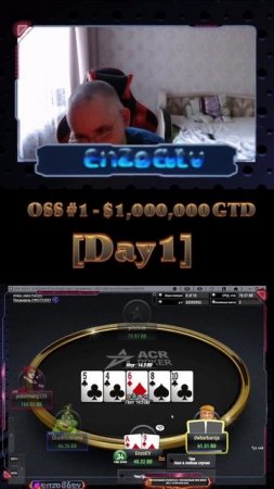 acrpoker OSS 630$ epic bluff poker #shorts