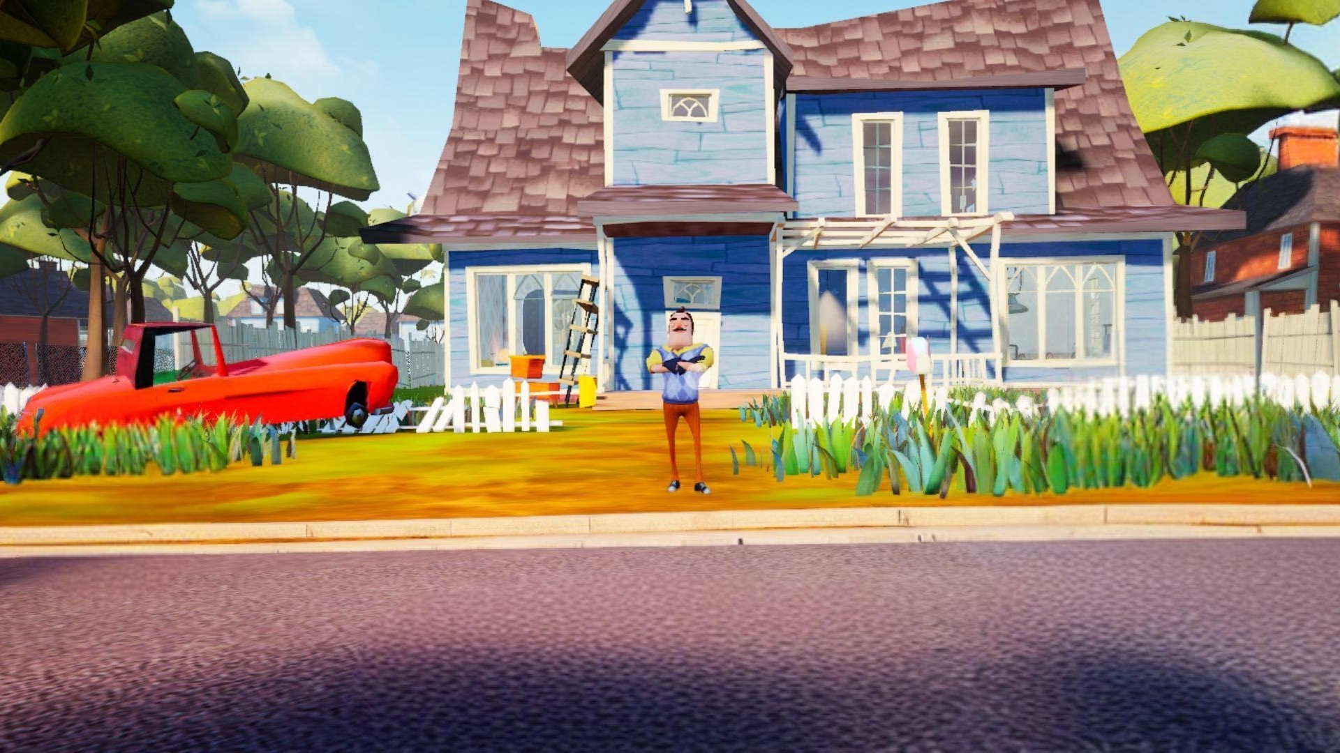 Прохожу привет сосед акт 1 Hello Neighbor смотреть онлайн