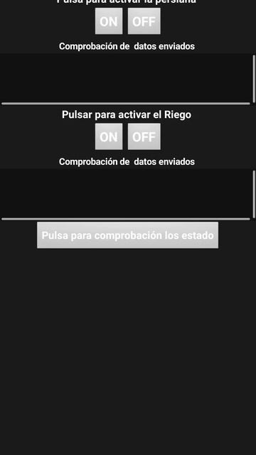 Aplicación Iot Con Doble entrada de Canales Riego y Persiana