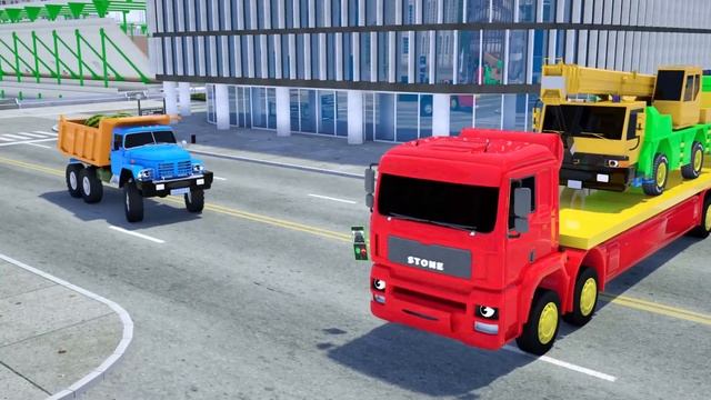 Meet New Police Cars Sergeant Lucas - Wheel City Heroes (WCH) - Big Kamaz Needs Help