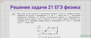 Решение задачи 21 ЕГЭ физика (1)