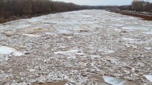 Набережная реки Урал Оренбург 19 марта 2025