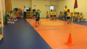 "Весёлые эстафеты с мячом" 2022г