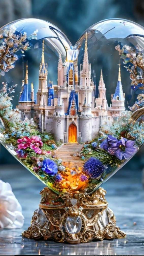 Замок в стекле