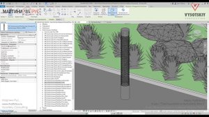[Курс «Светодизайн в Revit»] Наполнение моделями, загрузка proxy, vrscene