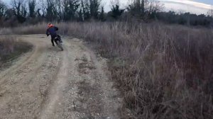 наша тренировка. Молодёжь тоже приезжала покататься.