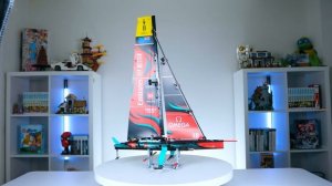 The TALLEST LEGO boat! || LEGO 42174 Emirates Team New Zealand AC75 Yacht Review
