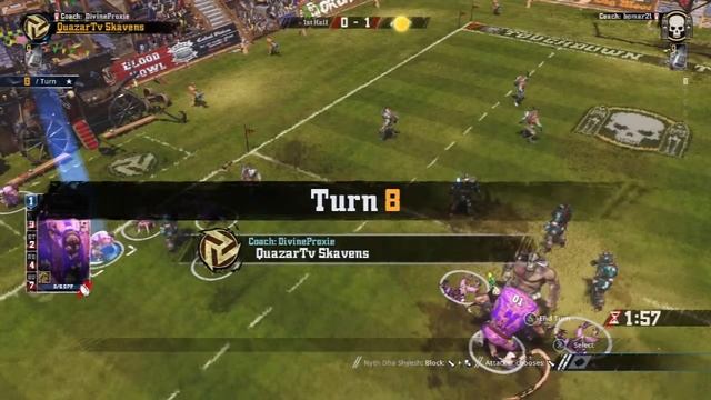 You just Killed a Dude! | #2 | Blood Bowl 2 (PS4) смотреть онлайн