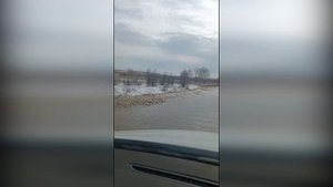 На трассе Минусинск-Городок затруднено движение автотранспорта