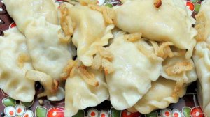 Вареники с капустой и грибами