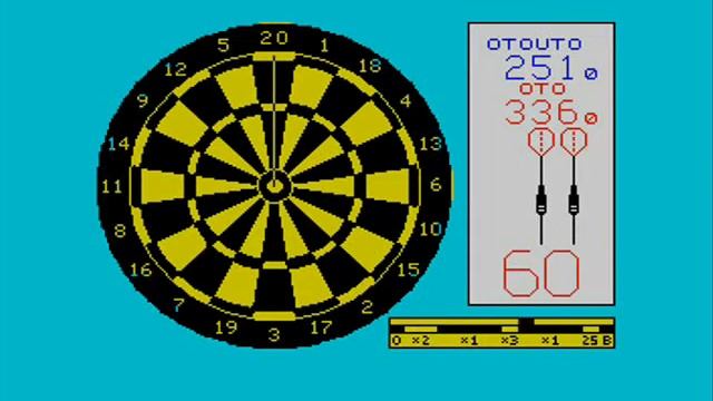 Championship Darts ZX Spectrum смотреть онлайн