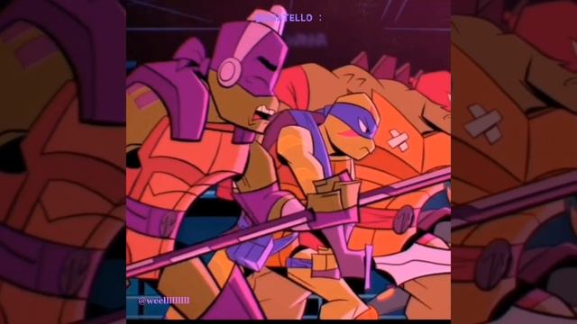 Rottmnt Donnie being cute for 16 seconds смотреть онлайн