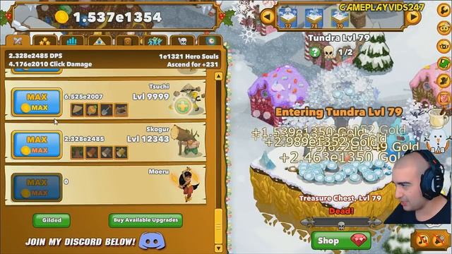 Clicker Heroes Walkthrough Guide: #427 - FRESH TRANS GRIND BEGINS! - PC Gameplay смотреть онлайн