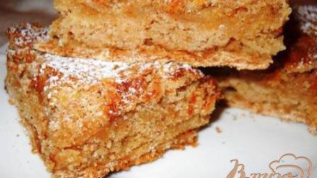 Яблочный венгкрский пирог Лентяйка